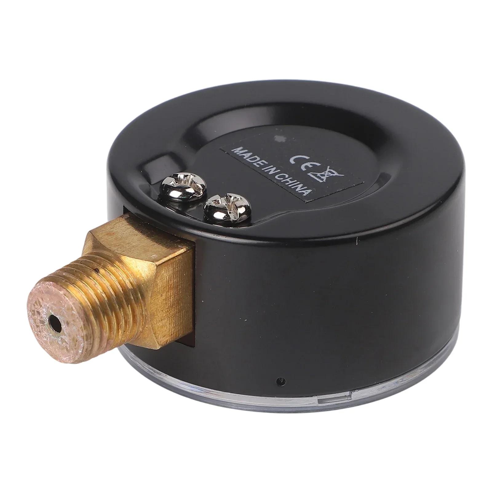 0-4 Bar Gauge Brass Pressure Gauge Versatile Compatibility Airtight Accuracy Easy Readability HVAC Applications