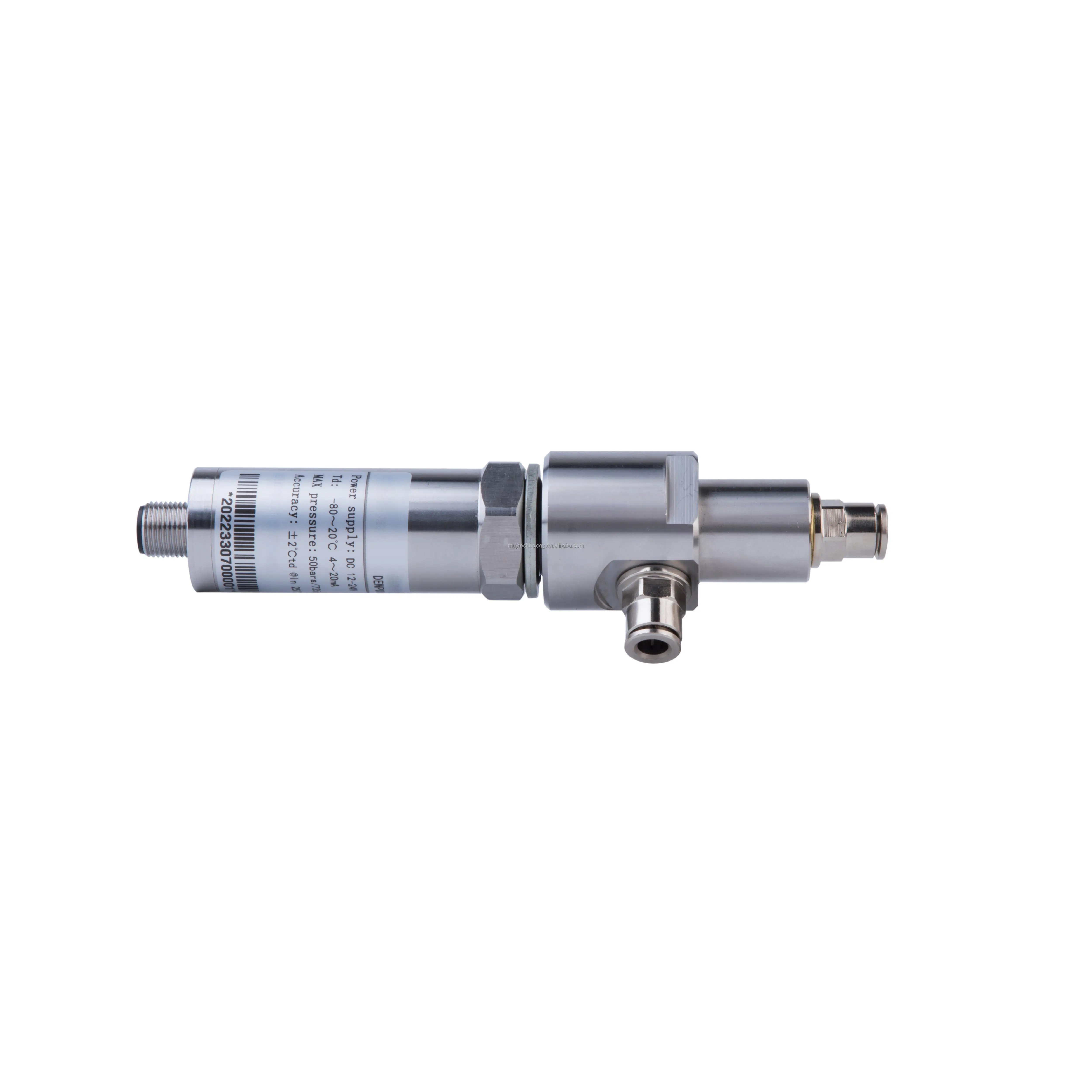 High-precision rs485 dew point sensor transmitter for industrial gas analysis, 4-20ma compressed air temperature