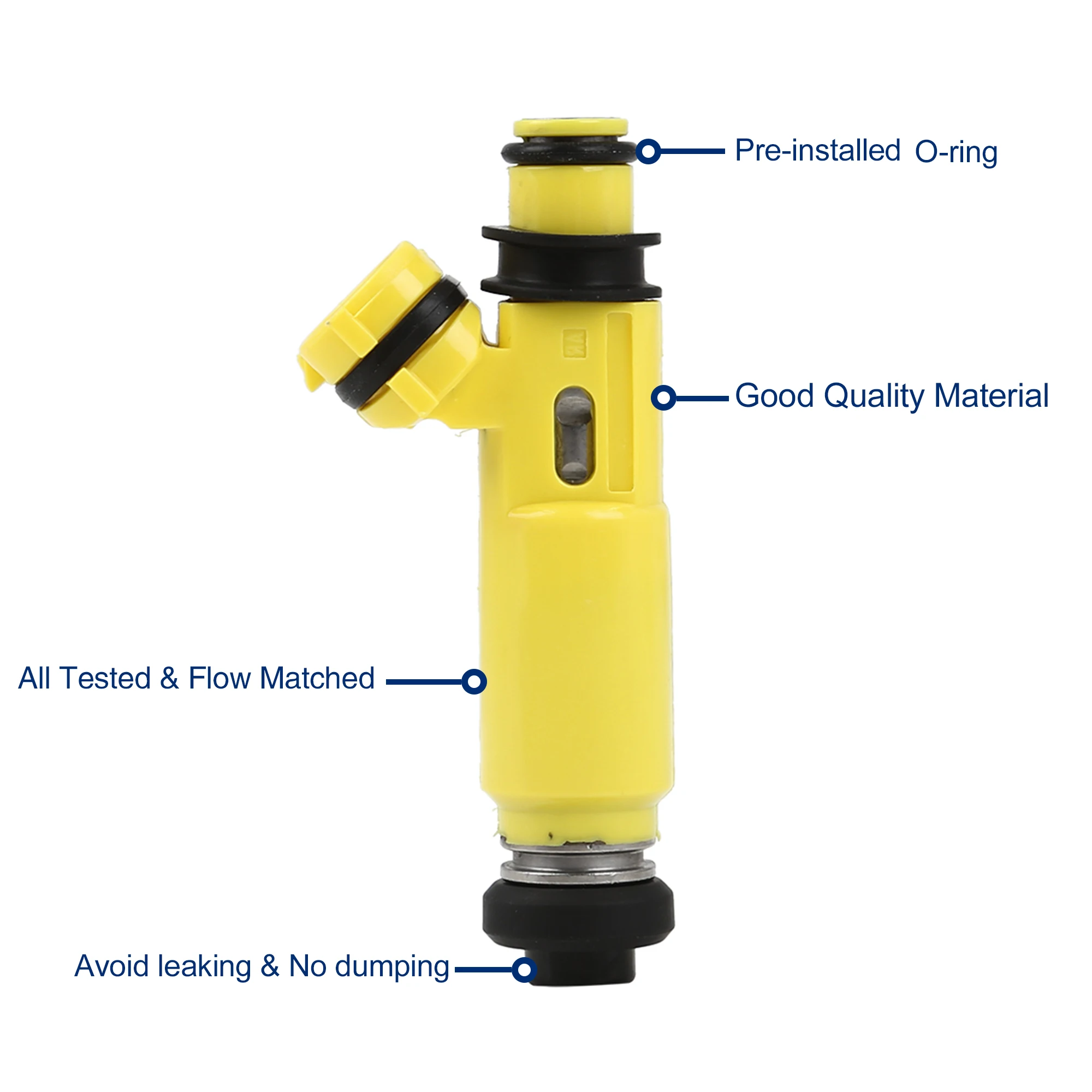 

UXCELL 4pcs 195500-4450 Car Fuel Injector Nozzle for Mazda RX-8 2004-2009 1.3L Manual