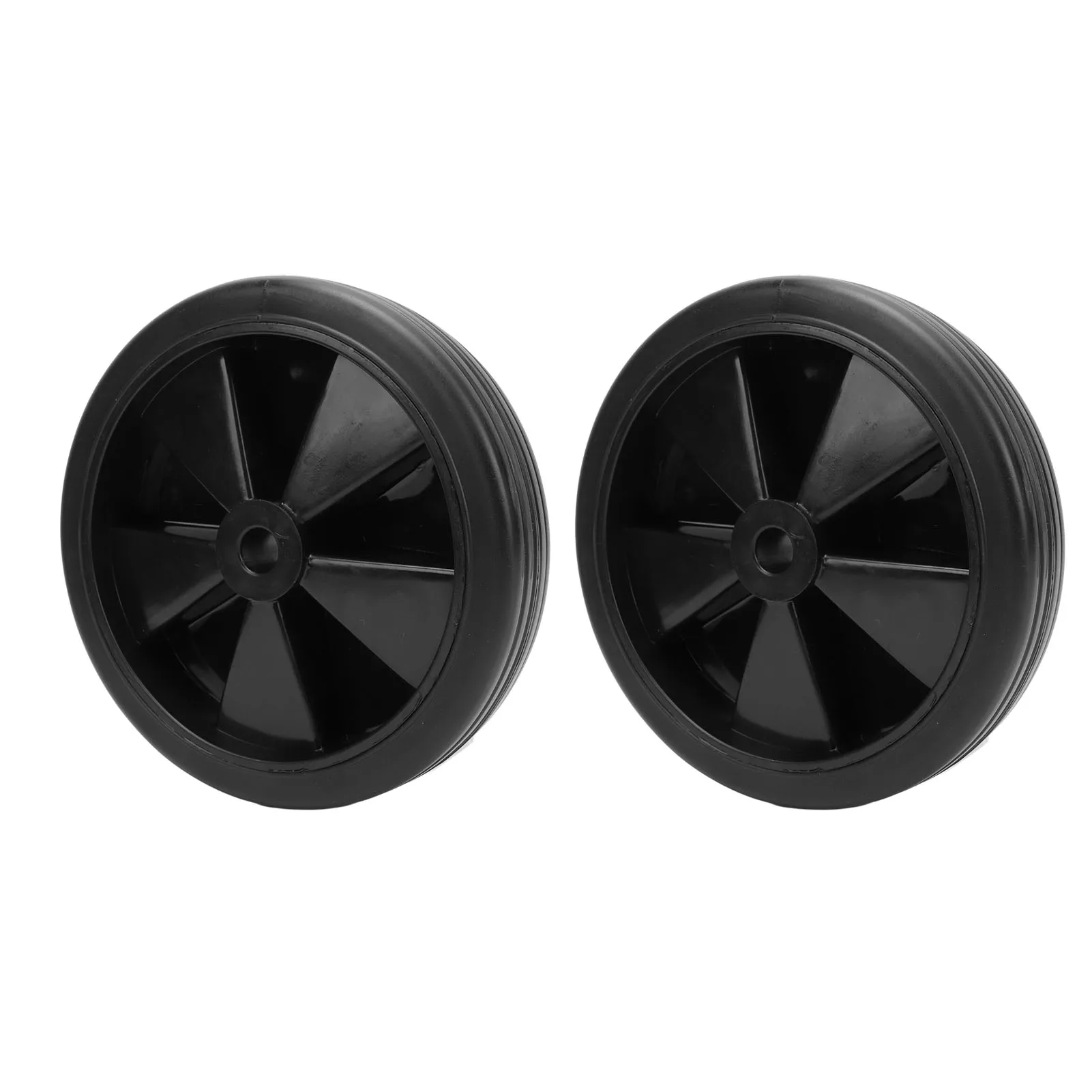 2 STUKS 6 Inch Universele Wielen 12 Gaten Rubberen Luchtcompressorwiel Vervangingsonderdeel 150mm Diameter