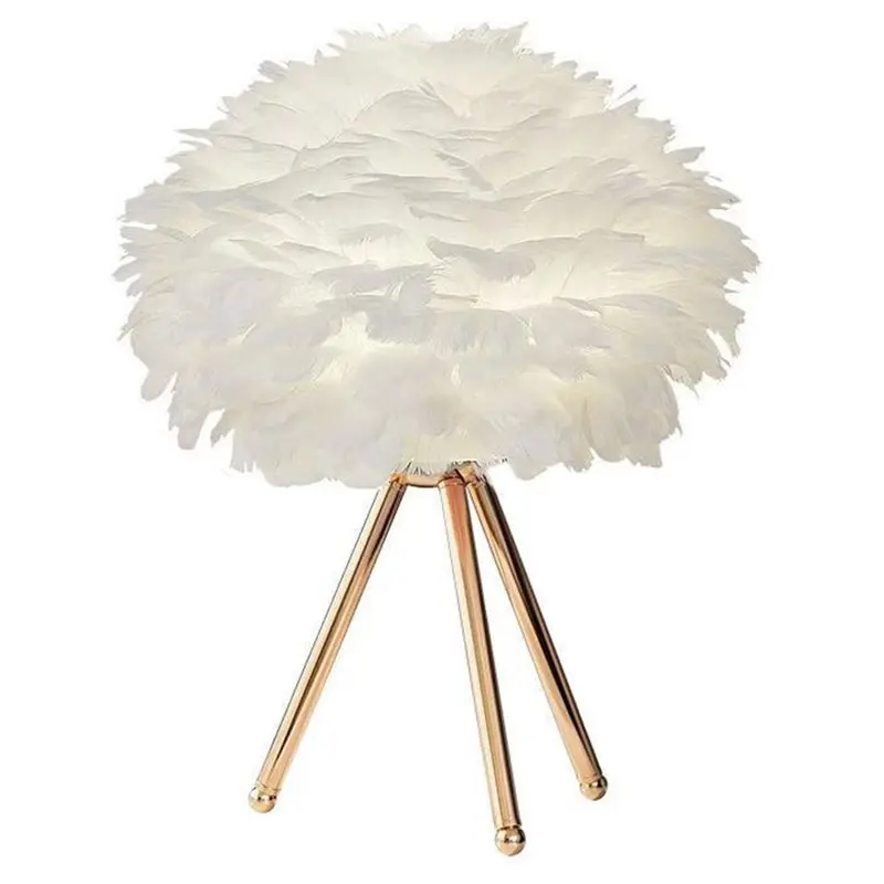 

AT02-Living Room Decoration LED Table Lamp Modern Bedroom Study Dining Room Bedside Desk Lamp Metal Floor Lamps US Plug