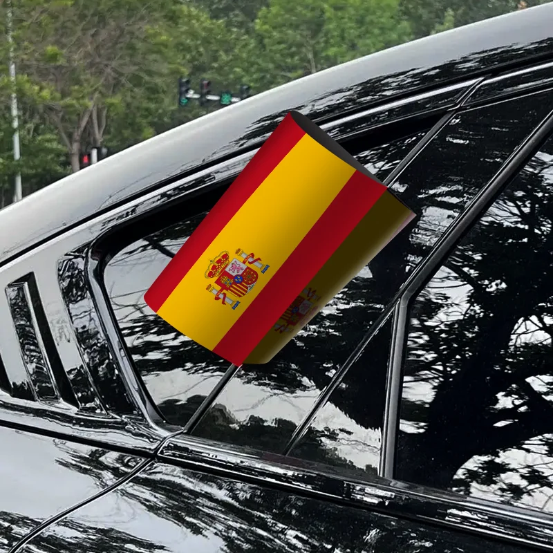 1PCS Flag Car Washing Label Logo Sticker United States Creative Waterproof Sunscreen Window Rear Door Decoration Toy Sticker