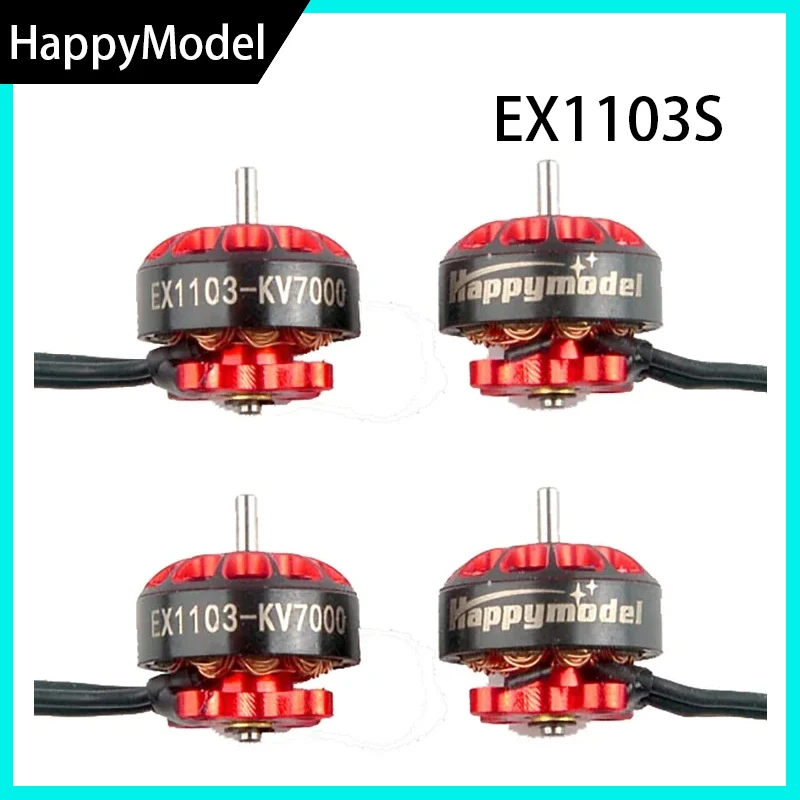 Future Flight HappyModel EX1103S 1103 7000KV 8000KV 9000KV 2-4S бесщеточный двигатель 1,5 мм для FPV зубочистка микро дрон