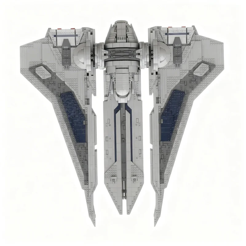 5172pcs MOC UCS Kom Rk Fighter Space Battle Ultimate Collector Galaxy SciFi Model Building Blocks Advanced Build Pack Toy Gift
