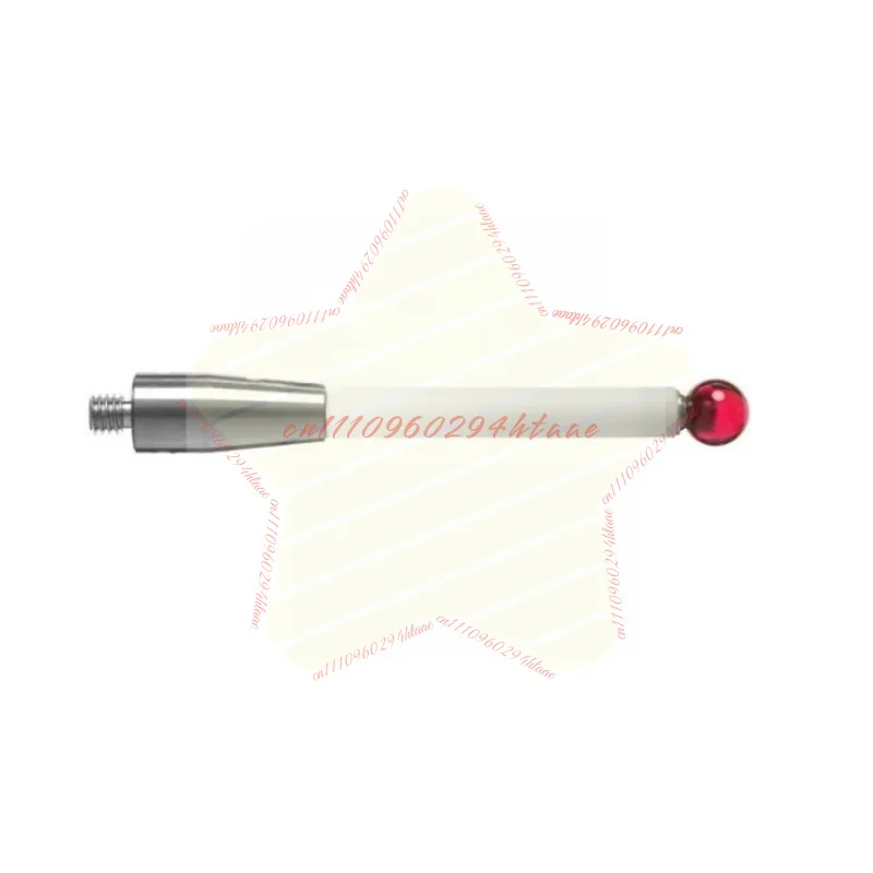 For Original A-5000-3709 CMM Probe Stylus, 38.5mm Ceramic Rod M4 Ruby Ball Touch Probe Replacement