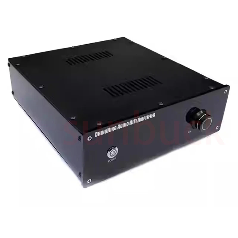 Sunbuck LM3886+6N11 Electronic Tube Buffer With Speaker Protection  Amplifier Front  And Rear gallstones HIFI  Power Amplifier