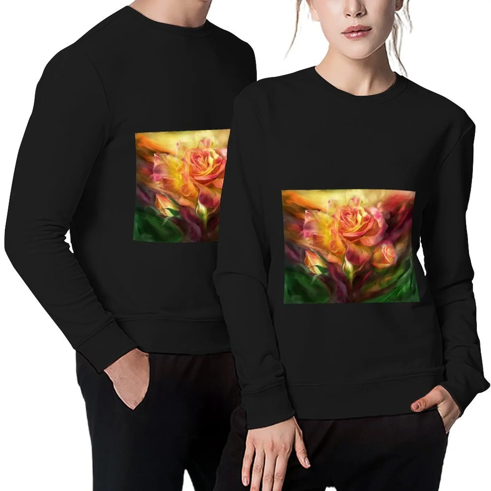 

Birth Of A Rose Pullover mens designer clothes autumn men wear fashion men men's sweatshirts