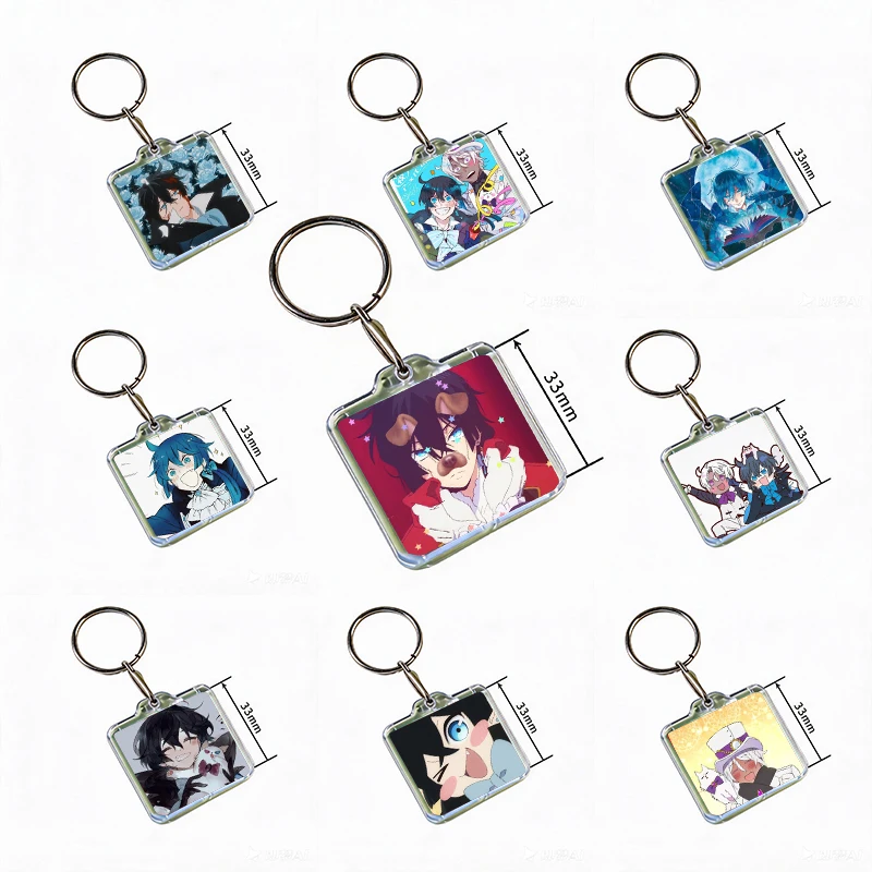 Ation The Case Study of Vanitas Acrylic Keychain Handmade Hanging for Clothes Backpack Decoration Accessories Gifts with Friends