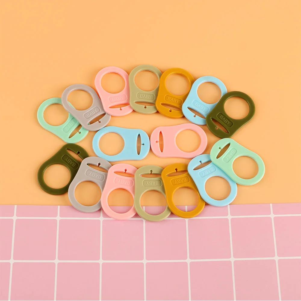 Image 4: Support factice en Silicone multicolore, 10 à 100 pièces, adaptateur de Clip multicolore pour bagues MAM, accessoires de bijoux faits à la main