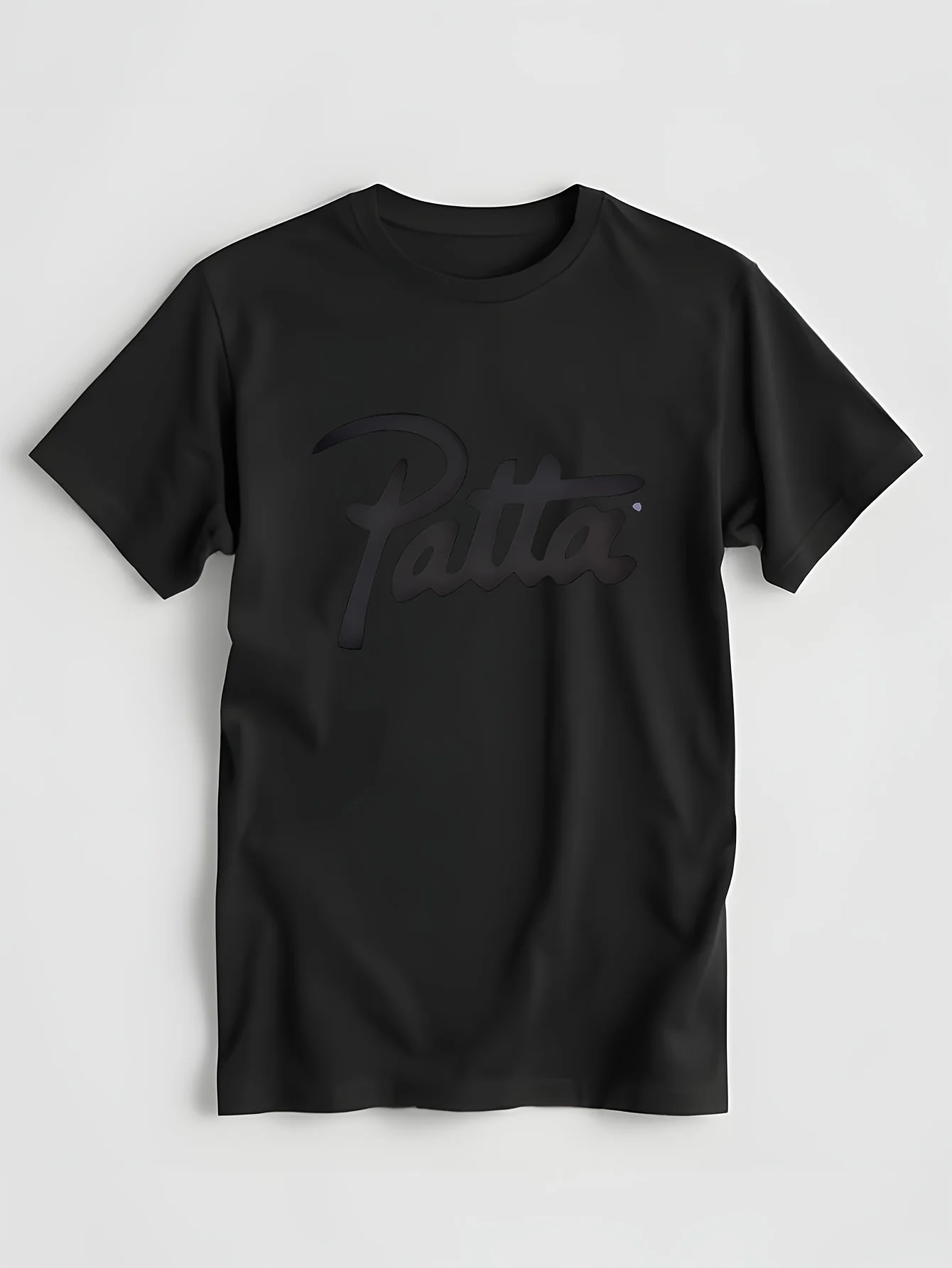 2025 PATTA Chlorophyll 20 Years Anniv T-shirt Black Unisex Fashion Street Wear Pure Cotton Skin-friendly Soft Breathable Sports