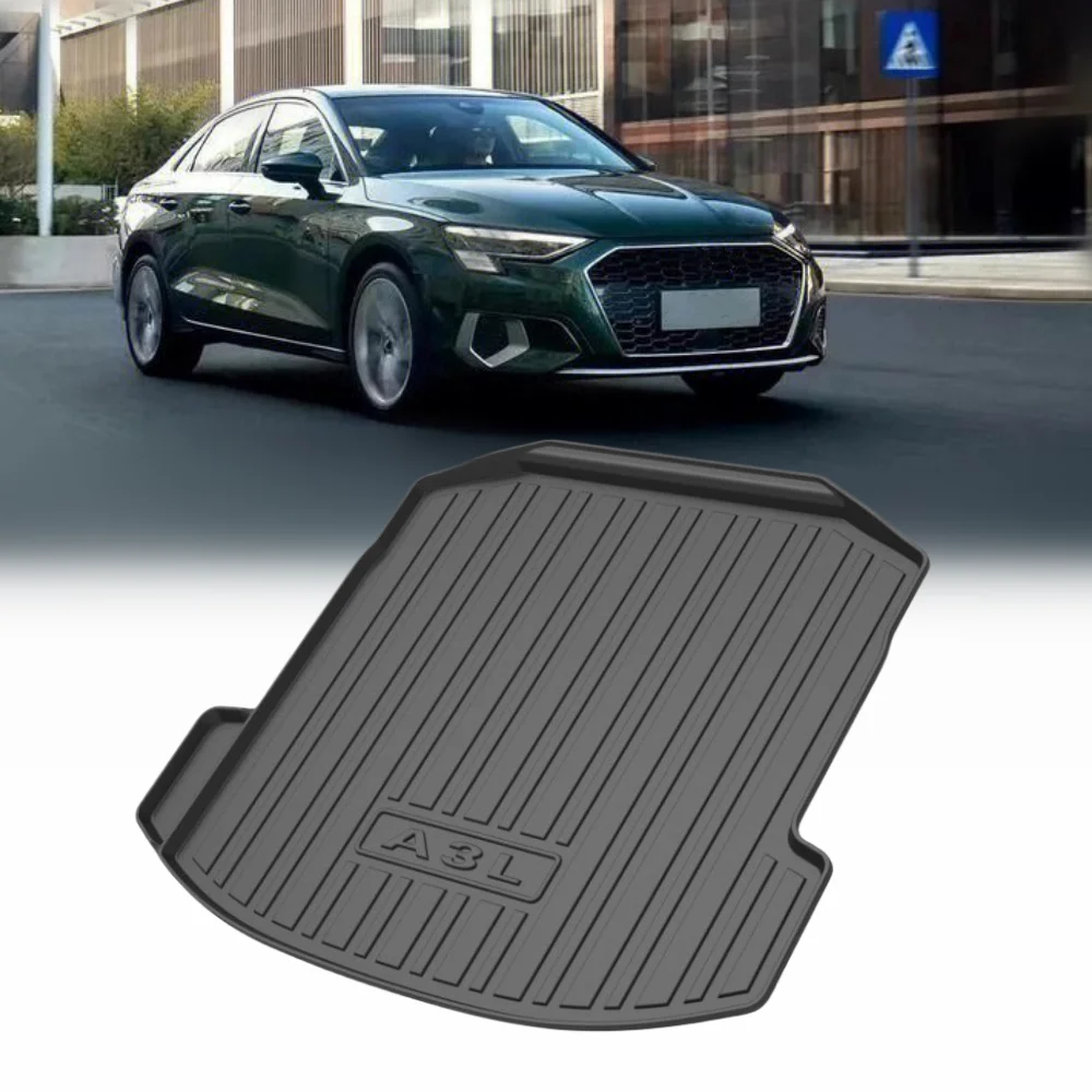 

TPE Storage Box Pad Rear Trunk Mat For Audi A3L 2021 2022 Waterproof Protective Liner Trunk Tray Floor Mat