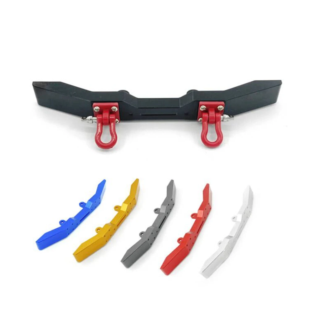 المصد الأمامي المعدني BAAA مع خطاف السحب لـ WPL B14 B24 B16 B36 JJRC Q60 Q61 Q62 Q63 RC قطع غيار السيارات، B