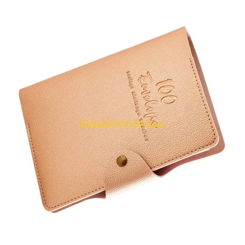 G5AE Budget Saving Challenge Binder 100 Day Money Container With Envelope System For Organized Financial Goals