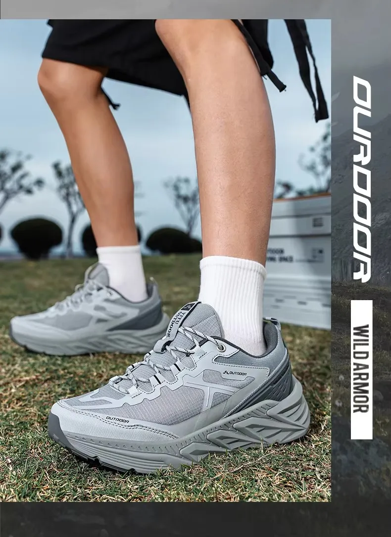 Unisex-Wanderschuhe für Herren, Sneakers, hochwertige, trendige, rutschfeste, bequeme Outdoor-Sport-Trainings-Schuhe, Laufschuhe für Damen – Detail 15