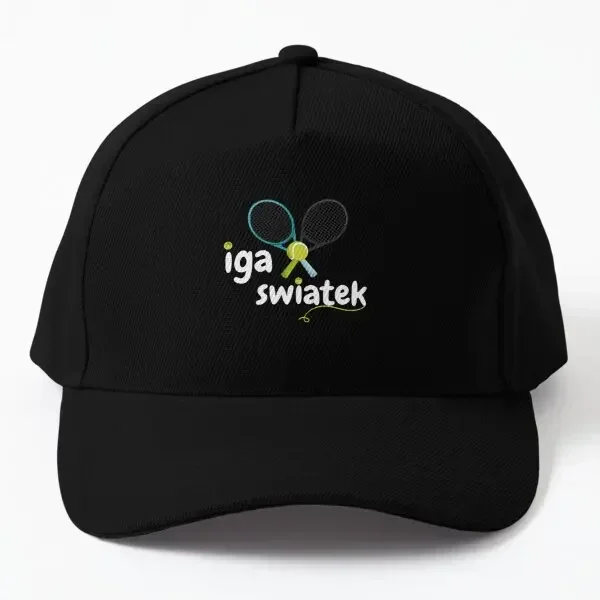 Iga Swiatek قبعة بيسبول قبعة الشمس Czapka الرياضة بلون الأسماك رجل أسود الهيب هوب Casquette بونيه الربيع     سناب باك في الهواء الطلق