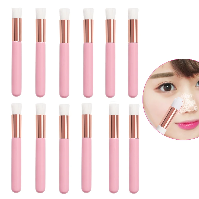 10/20/50 個 MASSA まつげクリーニングブラシラッシュシャンプーブラシまつげエクステンション用ピールオフにきび除去メイクアップツール