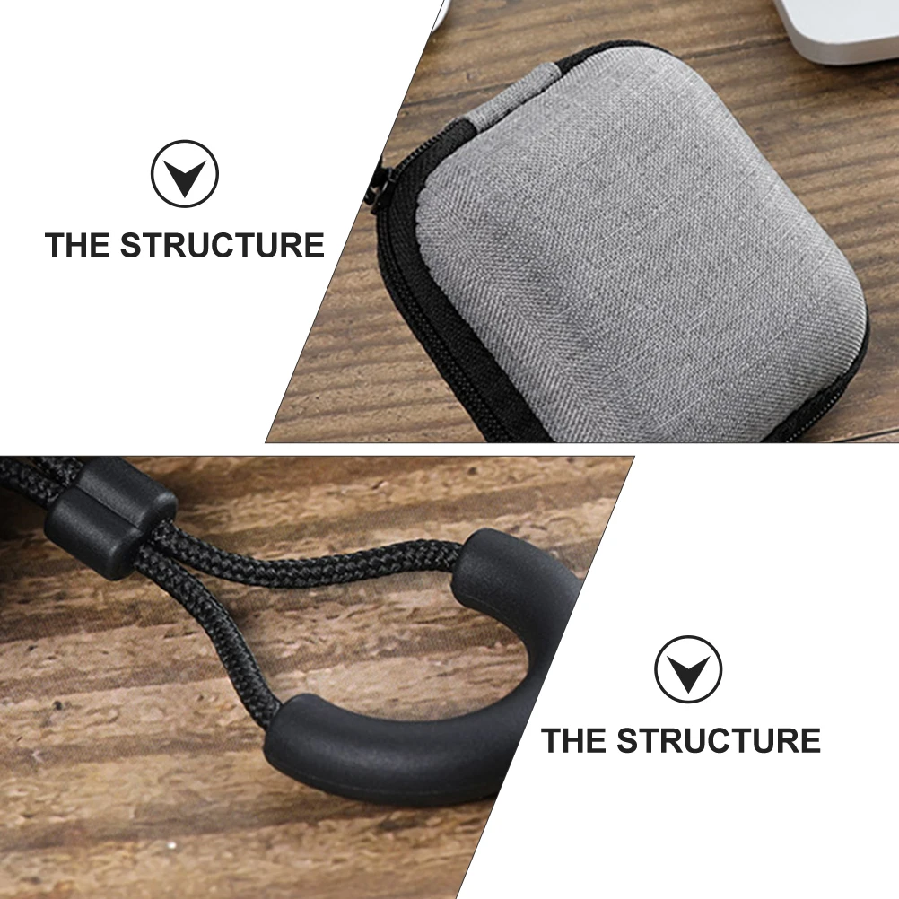 

Multi-Purpose Cable Storage Bag For Earphones Cards Usb Adapters Travel Gadget Organizer Cord Management Pouch Cord Organizer