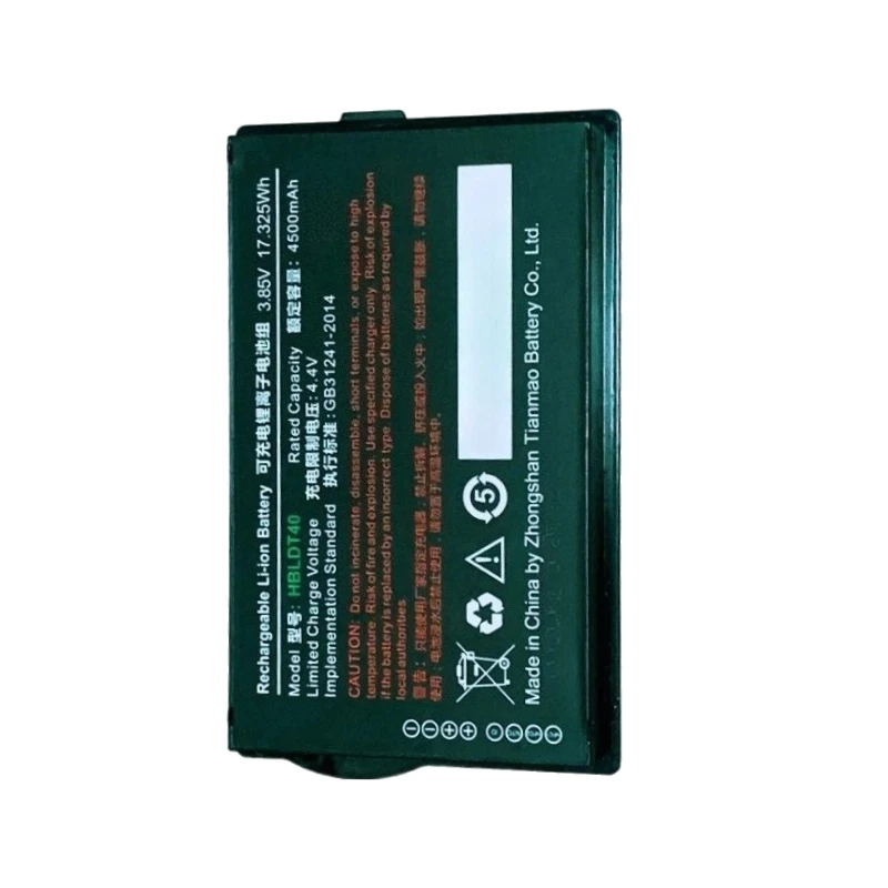 3.85 فولت 4500 مللي أمبير لـ DT40 DT40SE مجموعة بيانات RFID جديدة HBLDT40 بطارية ماسح ضوئي للتسليم للأغراض العامة عالية الجودة #3