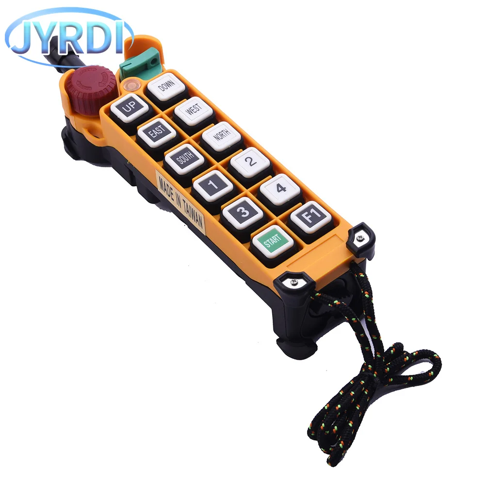 

F24-12D 12 buttons Industrial Wireless Radio Crane Remote Control double speed switches Hoist overhead bridge crane Controller