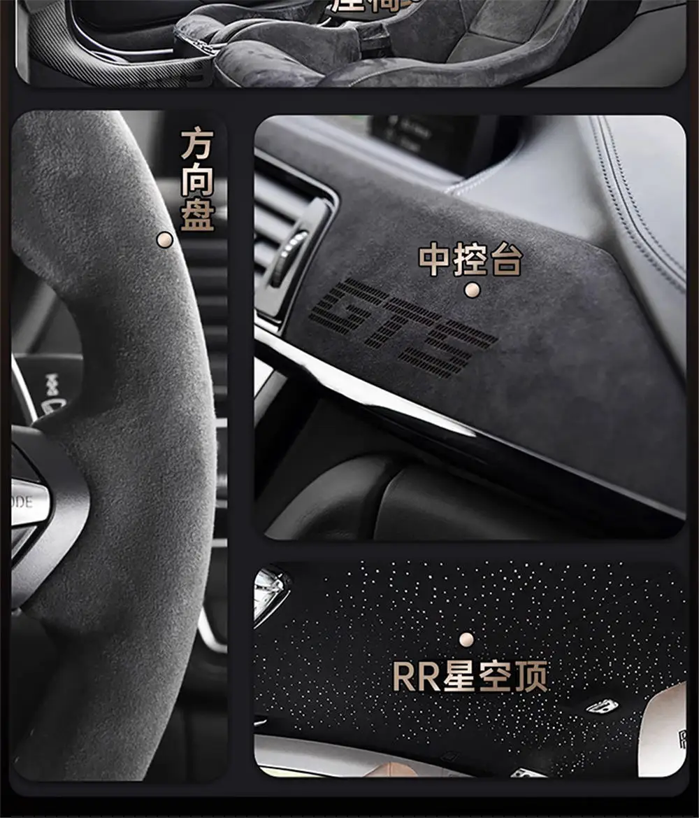 Oryginalne skórzane etui z klapką ALCANTARA do Huawei Mate XT z podwójnym zawiasem i osłoną ochronną