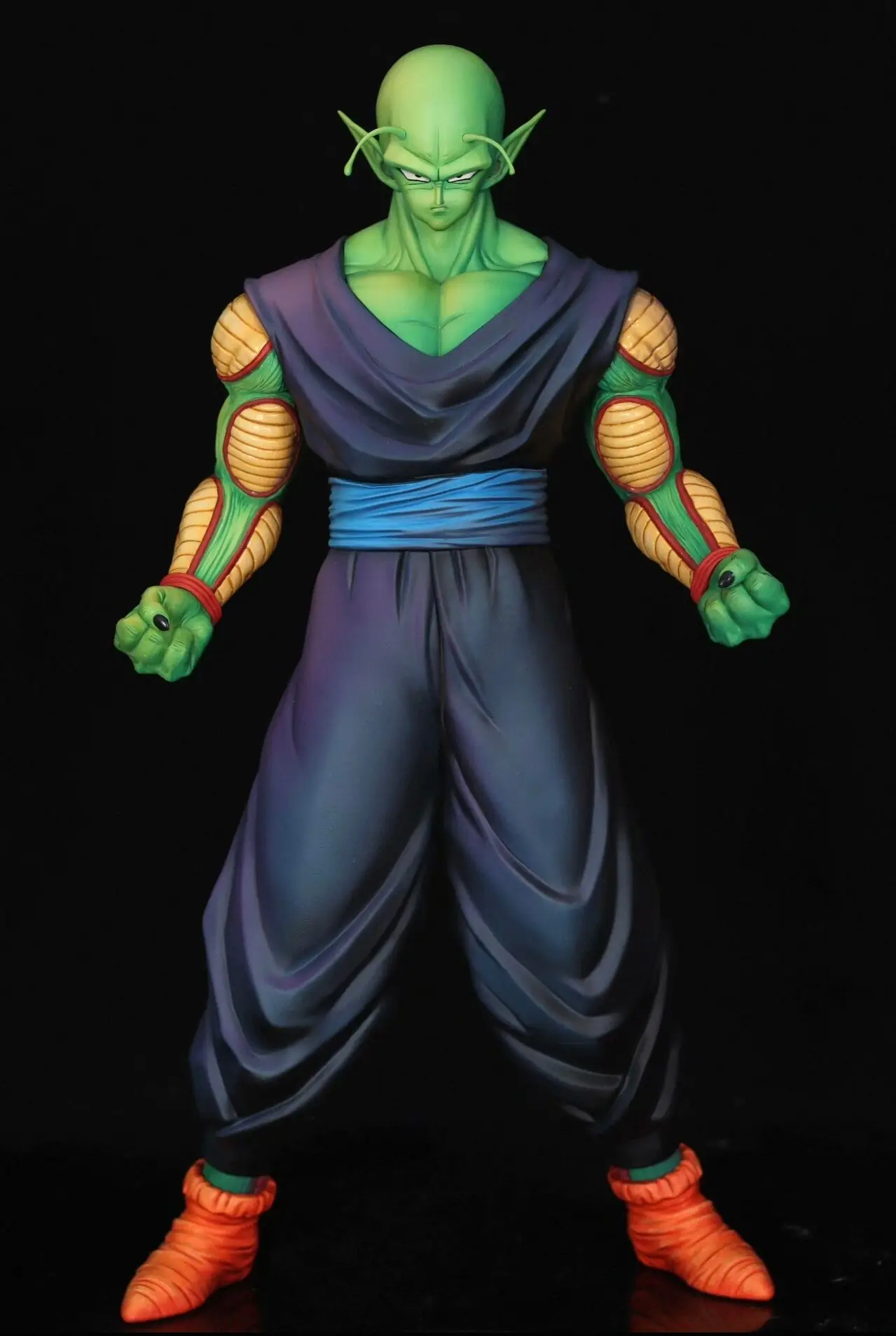 Nuevo Dragon Ball 37CM Piccolo HY Studio figura de Anime Piccolo estatuilla de dos manos estatua de PVC decoración de escritorio colección modelo juguete para regalo