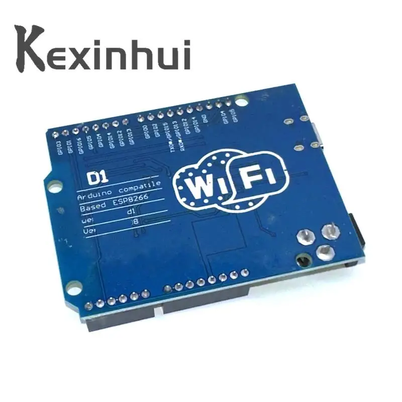 الالكترونيات الذكية ESP-12F ESP-12E WeMos D1 WiFi uno القائم على ESP8266 درع لـ Arduino متوافق مع IDE