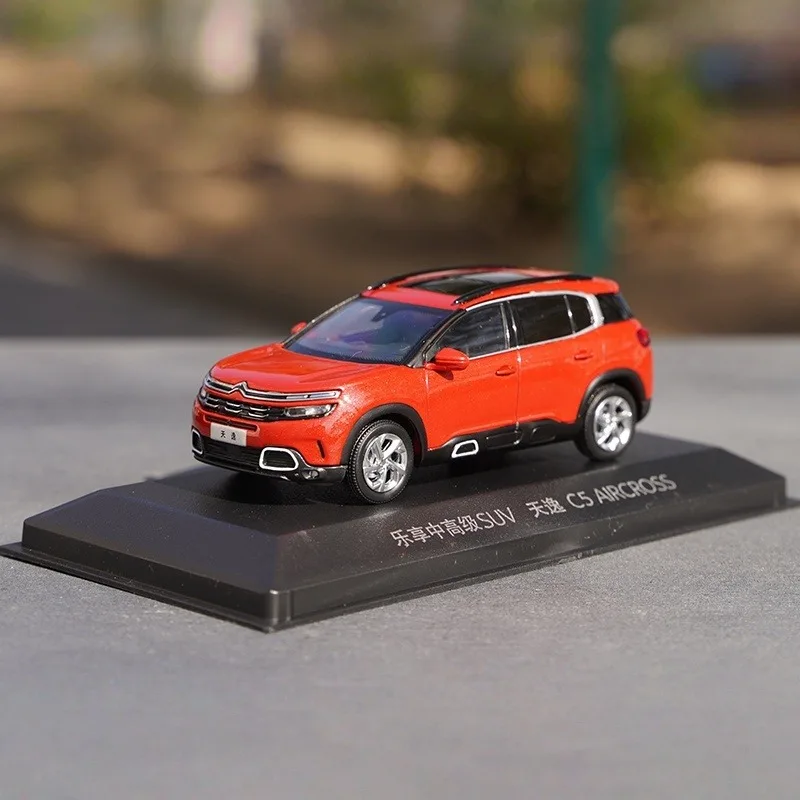 Modèle de voiture en alliage citroën moulé sous pression, échelle 1/43, citroën C5 au-delà de SUV, véhicules de jeu, jouets de collection pour garçons, boîte d'origine