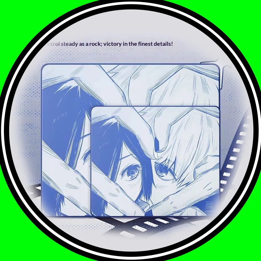 

Коврик для мыши ZHEN HUO Lover's Eyes, аналог HAYATE OTSU, нейтральный, гладкий, скоростной, влагостойкий, для APEX Valorant, аксессуары для ПК