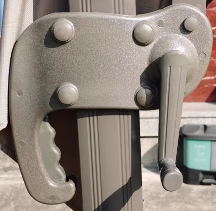 

Outdoor Parasol Umbrella Handle Accessories, Hand Crank Sun Umbrella Armrest Garden Umbrella Parts
