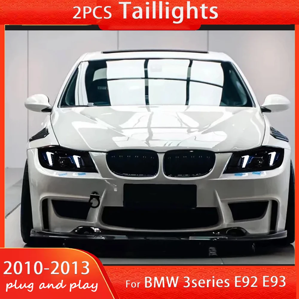 

Фара для BMW E92 E93 Светодиодные фары 10-13 320i 318i Фара для стайлинга автомобилей DRL Сигнальные линзы проектора Автомобильные аксессуары