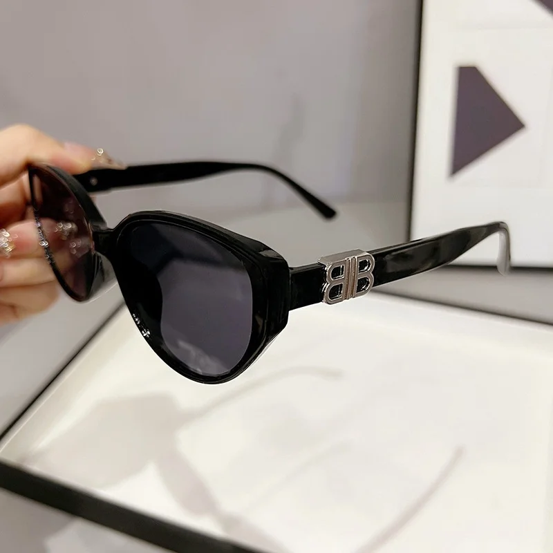 Роскошные брендовые солнцезащитные очки для женщин и мужчин, модные популярные оттенки, маленькие солнцезащитные очки «кошачий глаз» для женщин, летние путешествия