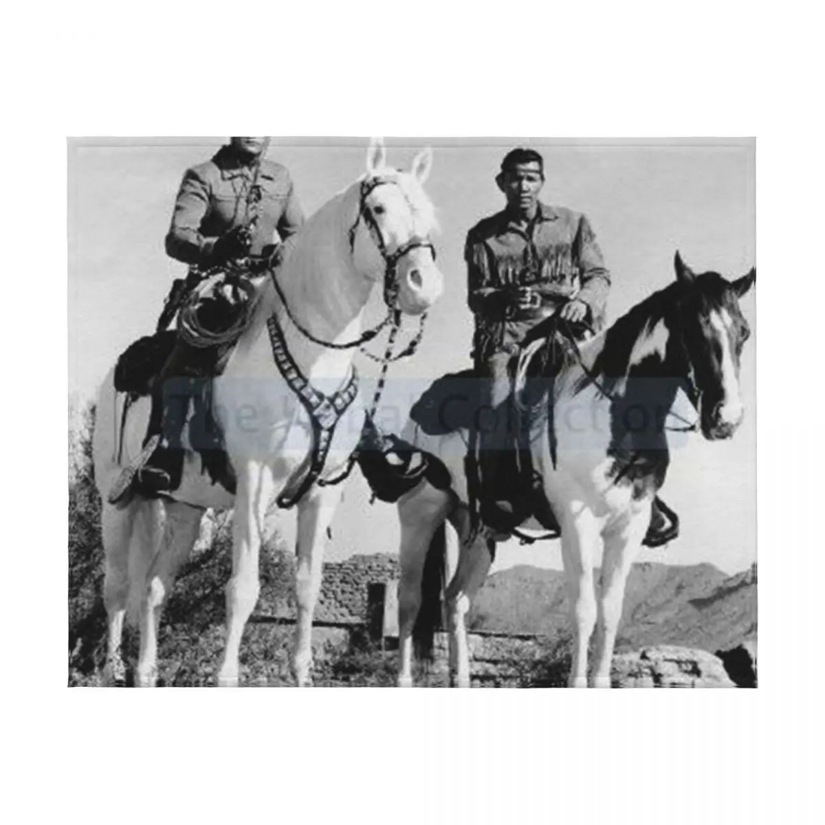 بطانية The Lone Ranger And Tonto رمي شعر هدية شخصية لمصممي الشعر #2