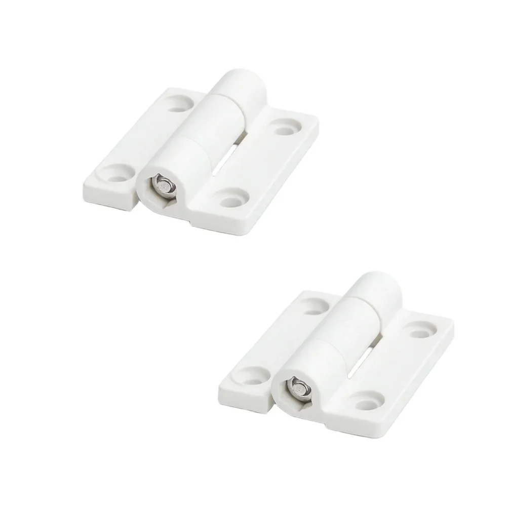 2PCS Rotating Shaft Hinge With Adjustable Torque Damping And Continuous Stop Capability For Cabinets Furniture And Enclosures