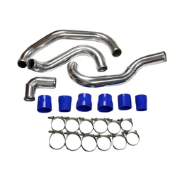 IC Pipe Kit For NISSAN S13 89-93 CA18DET Aluminum & Stainless Steel