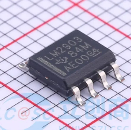 10PCS/LOTE  LM2903 LM2903DR LM2903DT LM2904 LM2904DR LM2904D SOP8 Low Power Dual Voltage Comparator  NEW