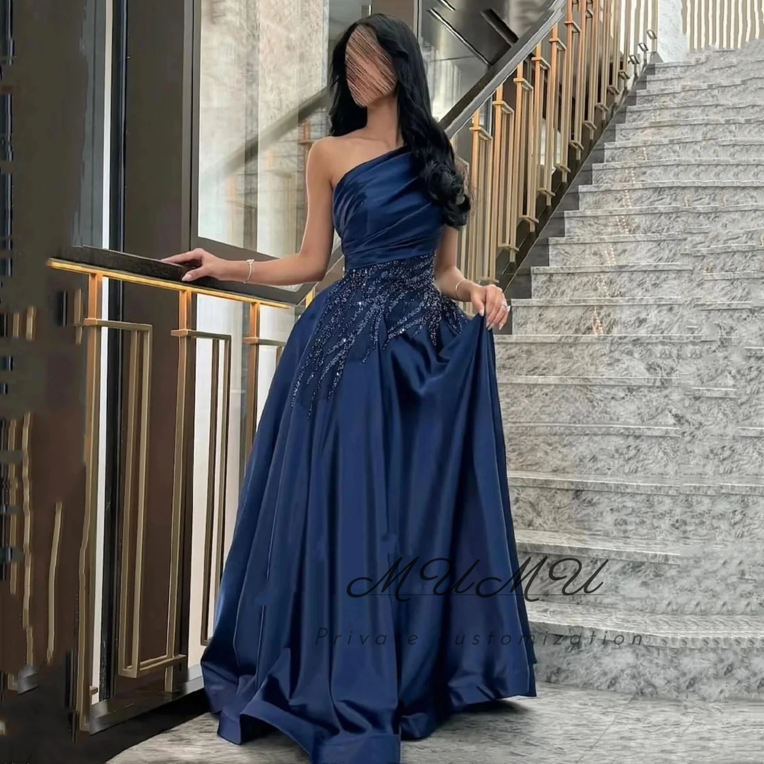 فساتين حفلات أنيقة مخصصة من MuMu 2025 فستان سهرة نسائي فساتين شهرة للمناسبات الخاصة