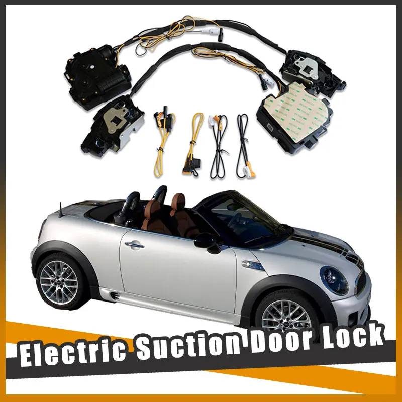 

For MINI 2016+ Car Soft Close Door Latch Pass Lock Actuator Auto Electric Absorption Suction Silence Closer
