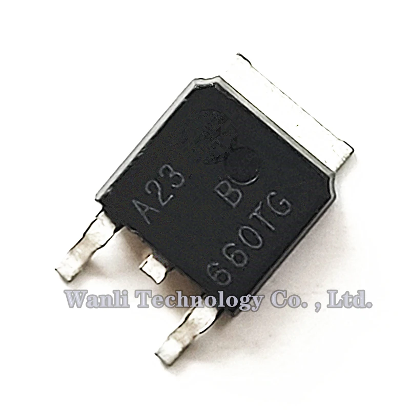 MOSFET SMD B660TG 660TG MBRD660TG TO-252, lot de 5 à 20 pièces