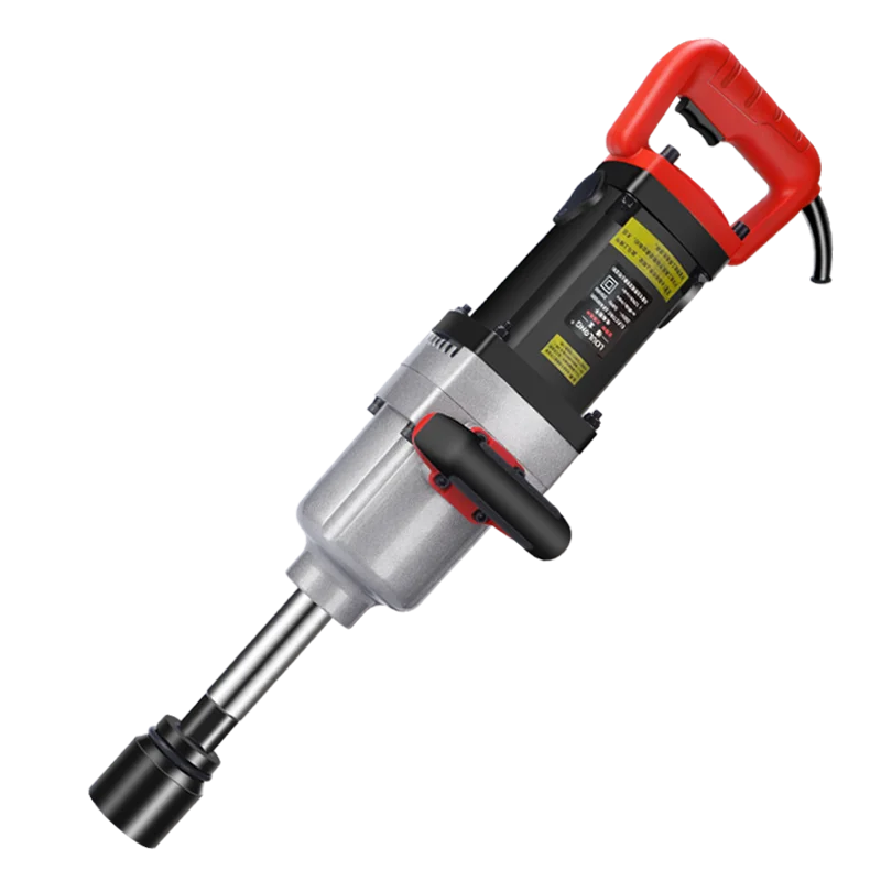 Electric Wrench 220V Plug-In High-Power Automotive Repair Tower Crane Industrial Grade Heavy-Duty Impact Air Gun