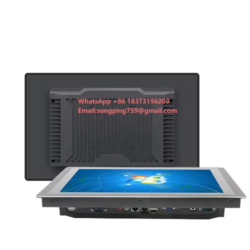 

Industrial Control All-in-One Machine Wall-Mounted Waterproof Touch Screen Display for Locomotive Room Computer Panel PC