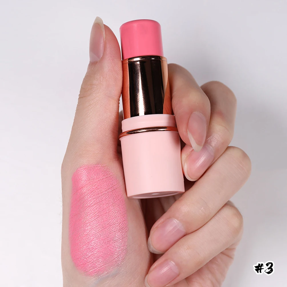 6,3 g Private Label Rougestift, individuelles Logo, mattes Rouge-Pigment, langlebig, wasserfest, bunt, natürliches Make-up, tierversuchsfrei