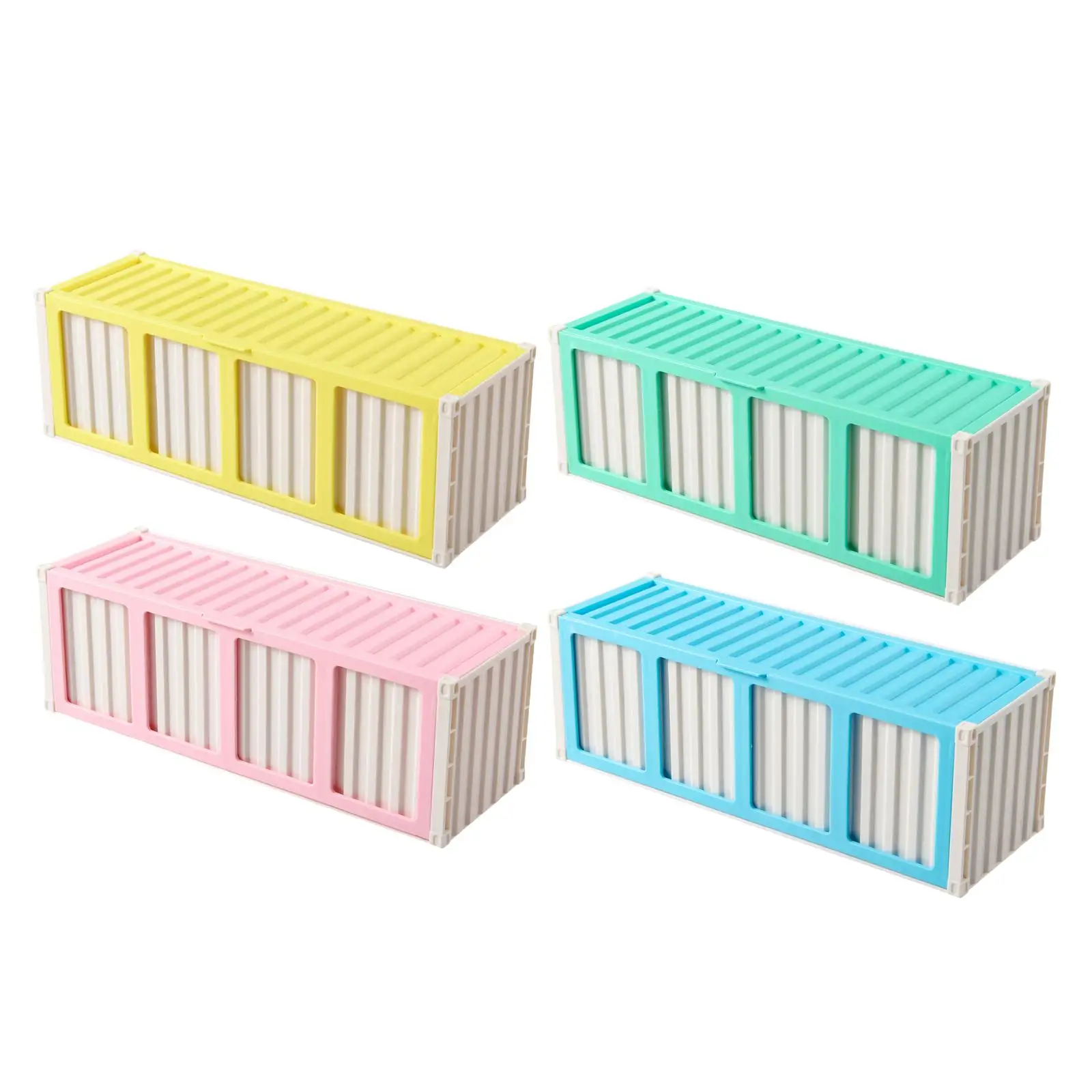 

Trading Card Storage Box Lightweight Multifunctional Fashion Supplies Organizer for Desktop Childrens Day Home Office Countertop