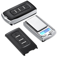 200g/100g 0.01g Precision Portable Car Key Shape Mini Digital Pocket Electronic Gram Scale with LCD Display