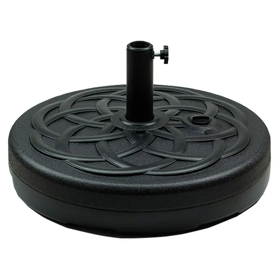 

Water Filled 55LB Patio Umbrella Base Heavy Duty Round Patio Umbrella Base Stand for Outdoor