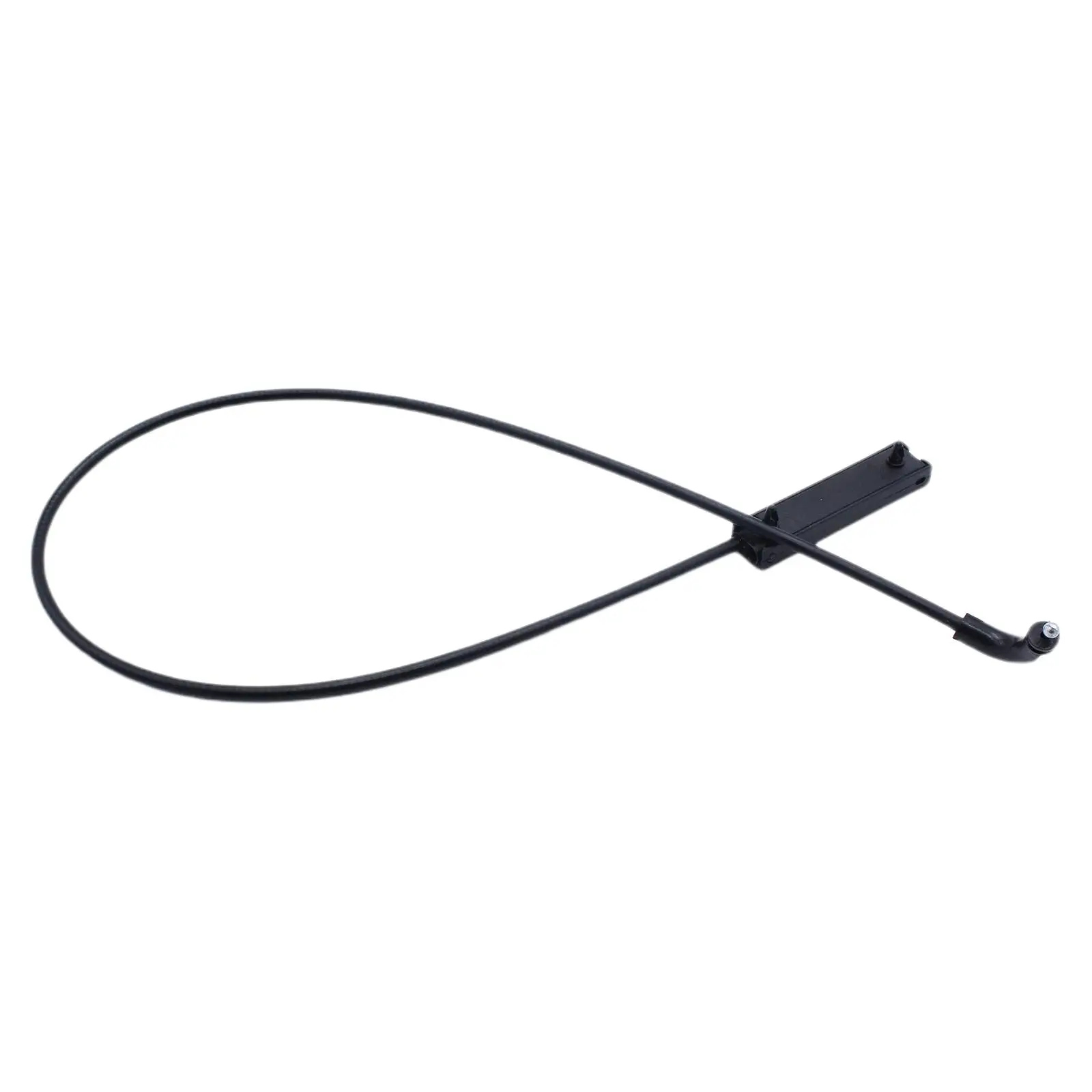 Engine Hood Release Cable Black Plastic Replacement Wire Front Lock for E87 1 Series 116i 118i 120i 118d 120d