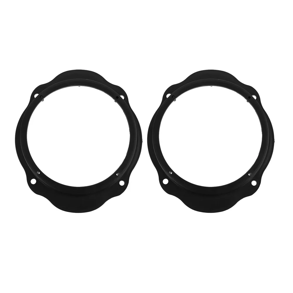 2pcs 6.5in Ring Adapter Plates Universal Mounting Spacer Adaptor Ring Car Speaker Spacers for Ford Focus