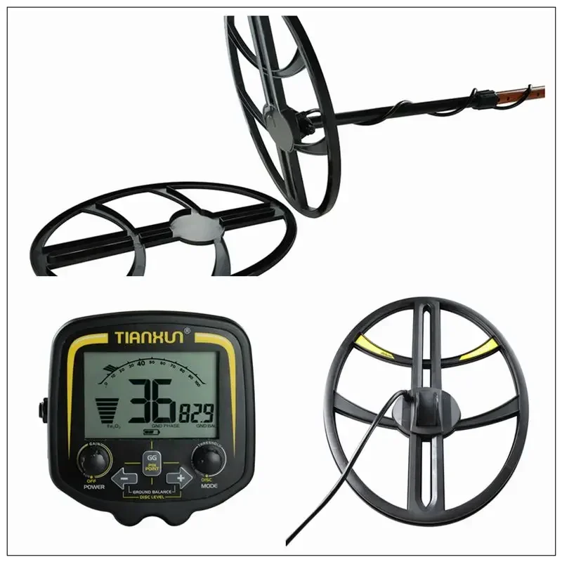 Metal Detector TIANXUN TX-850 Professional Underground Portable Gold Detector Treasure Hunter Clear Version With 15 Inch Coil