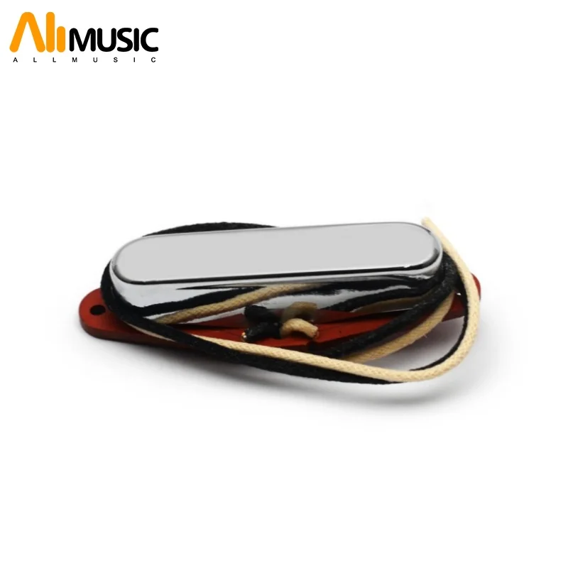 

Гитарный звукосниматель Alnico 5 TL, шейный звукосниматель с красной шпульной шатункой, винтажный тон 7,5 карат для электрогитары