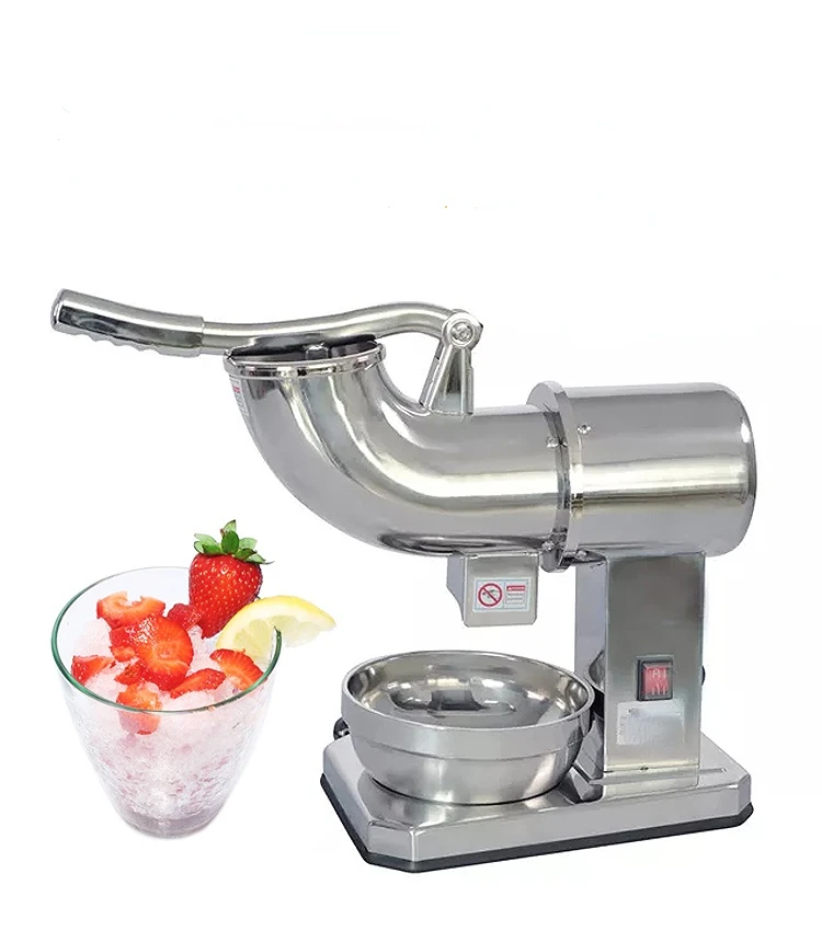 Commercial Use Electric ice crusher Automatic Snow Cone Machine Shaving Machine For Home Use