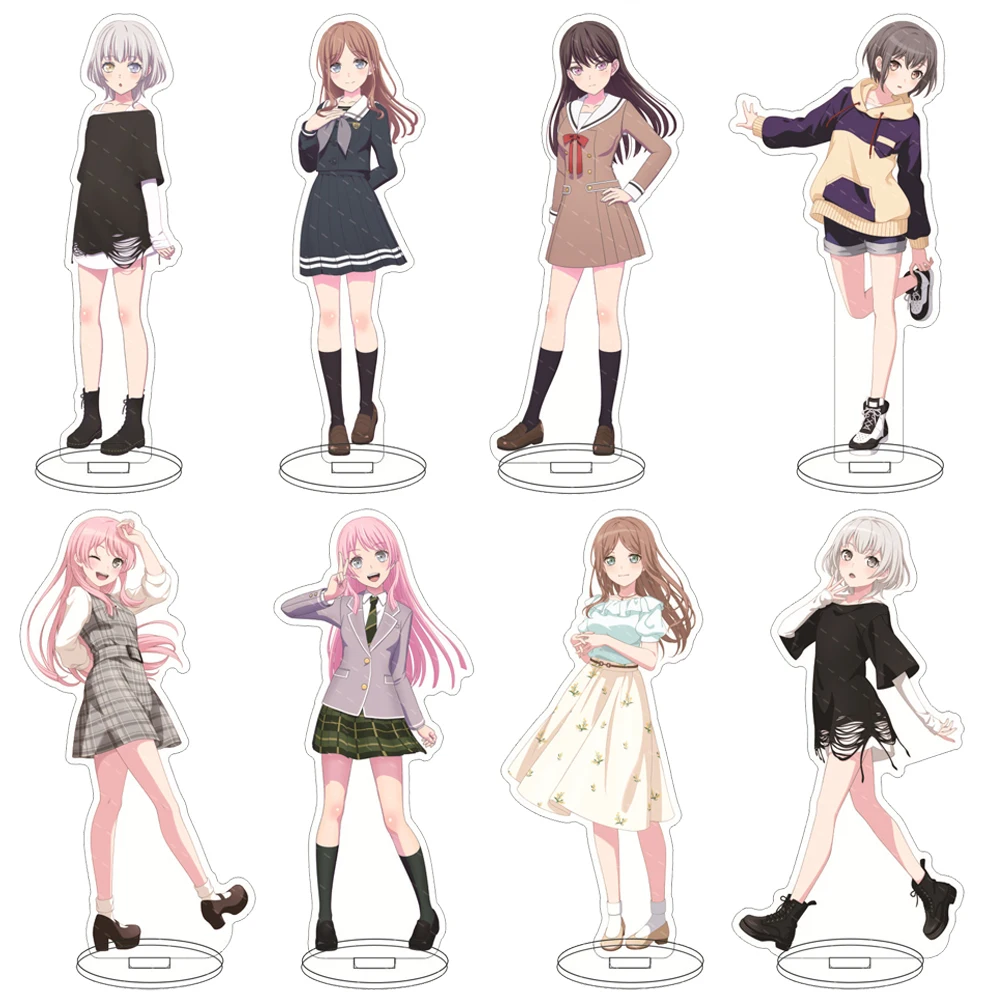 

Anime BanG Dream! RAISE A SUILEN Acrylic Stand Model Figures Anon Chihaya Soyo Nagasaki Cosplay Desk Decor Collection Fans Gifts